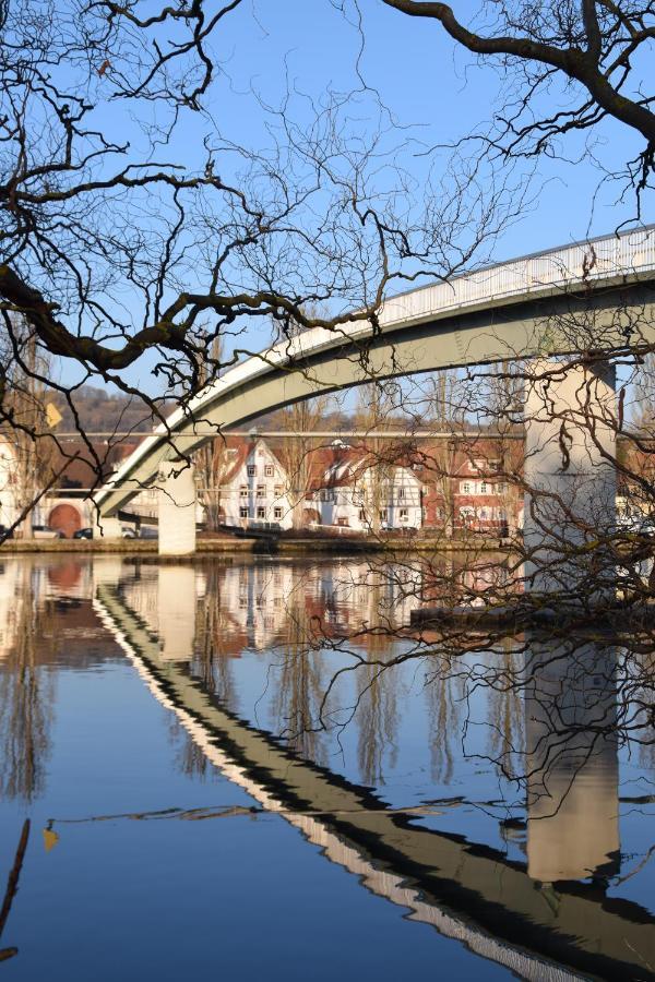 Hotel Maindrei - Schlafen Am Fluss Margetshöchheim Zewnętrze zdjęcie